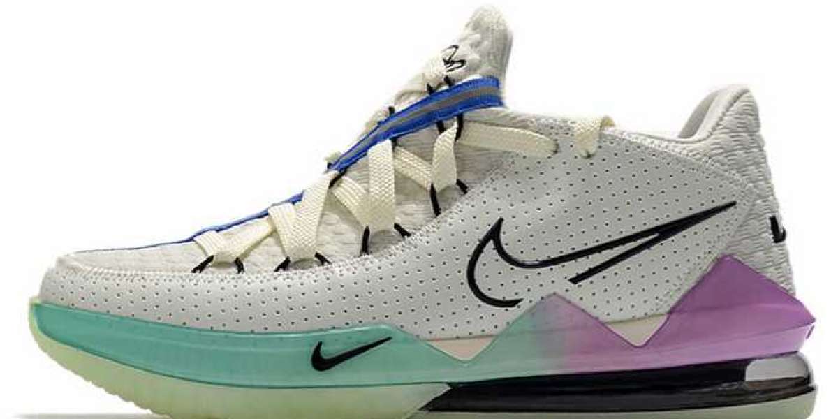 Nike LeBron 17 Low CD5007-101LBJ James basketball shoes evaluation true and false comparison