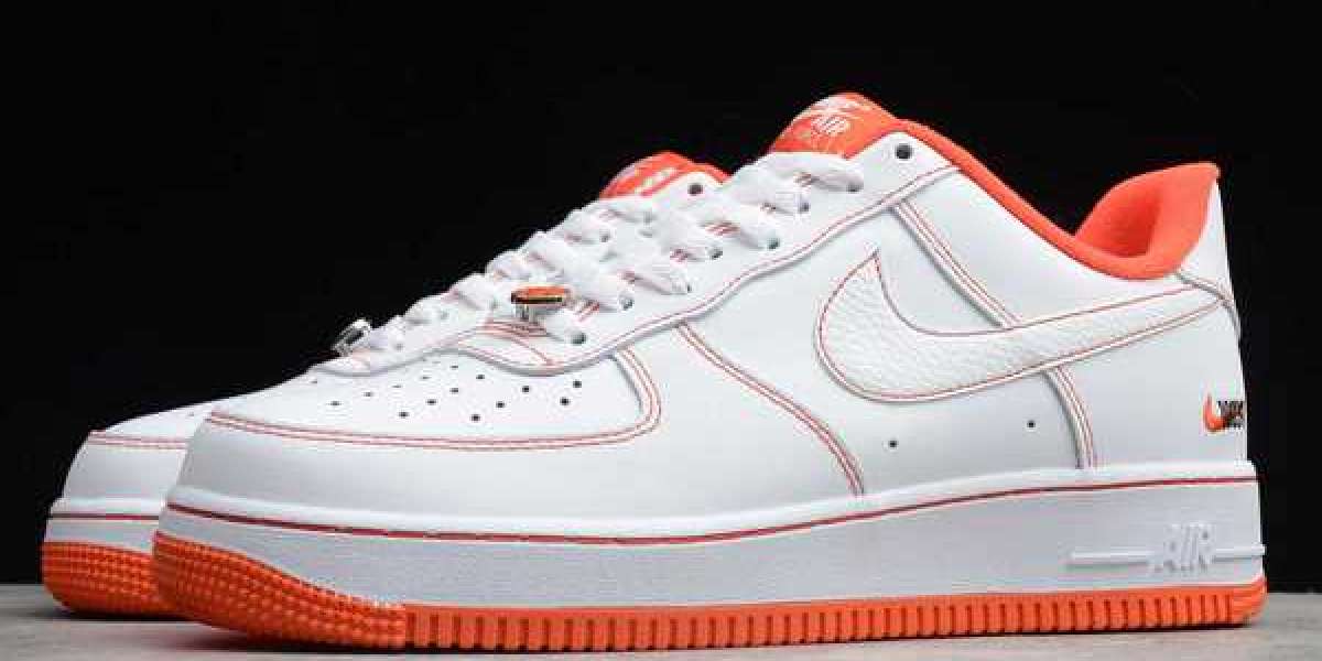Nike Air Force 1 Low Rucker Park White/Team Orange-Black 2020 CT2585-100