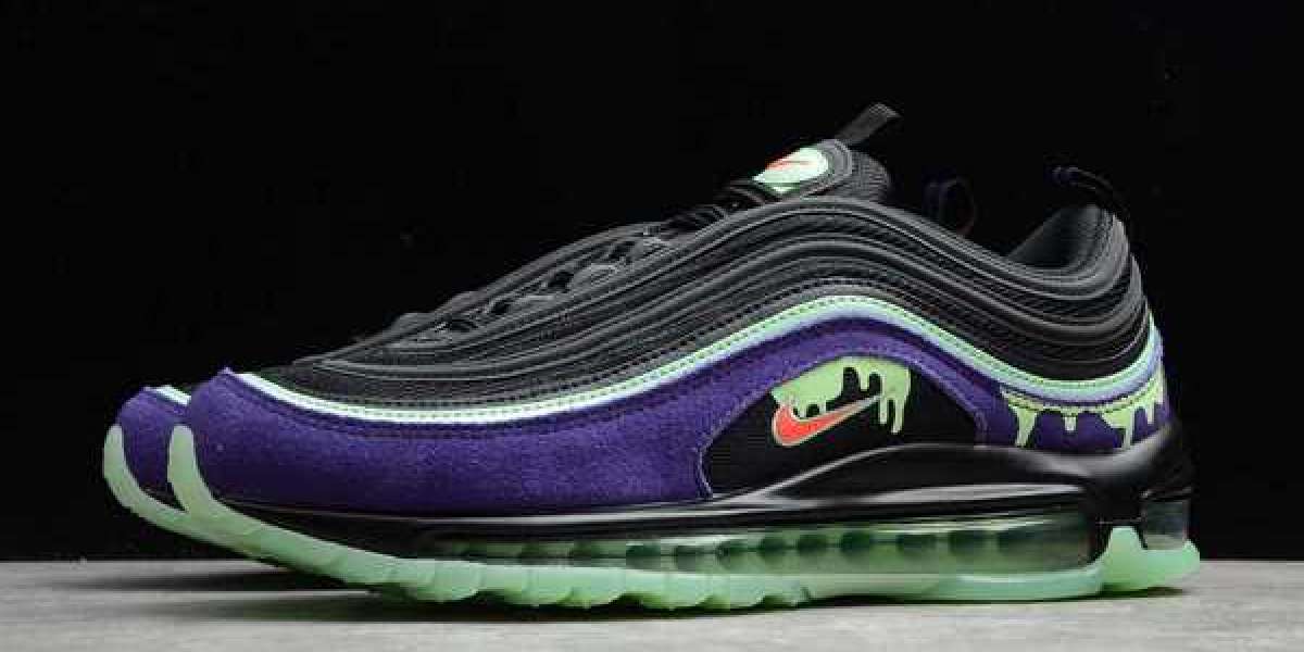 Nike Air Max 97 “Halloween” Slime Glow In The Dark 2020 DC1500-001 Hot Sell