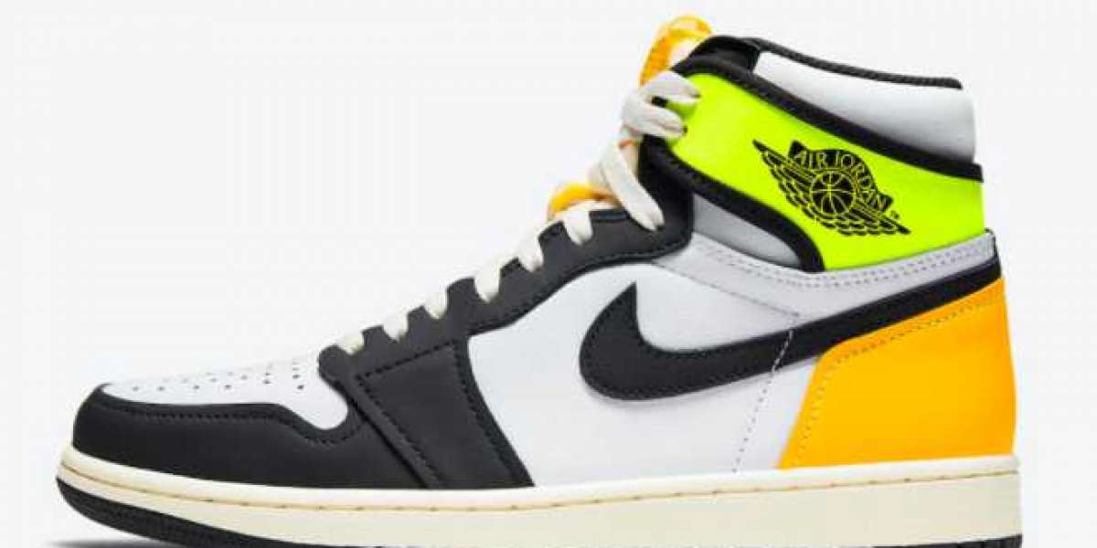 Air Jordan 1 High OG “Volt Gold” 555088-118 2021 Newest For Sale Online