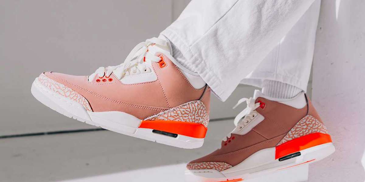 CK9246-600 Air Jordan 3 "Rust Pink" is about to arrive