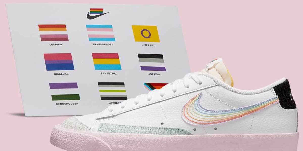 DD3034-100 Nike Blazer Low '77 “Be True” will be released before the end of June