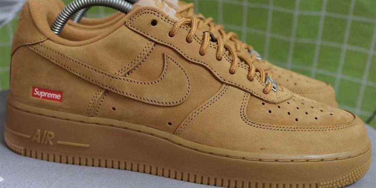 Wheat Supreme x AF1 is exposed for the first time! It's coming. .