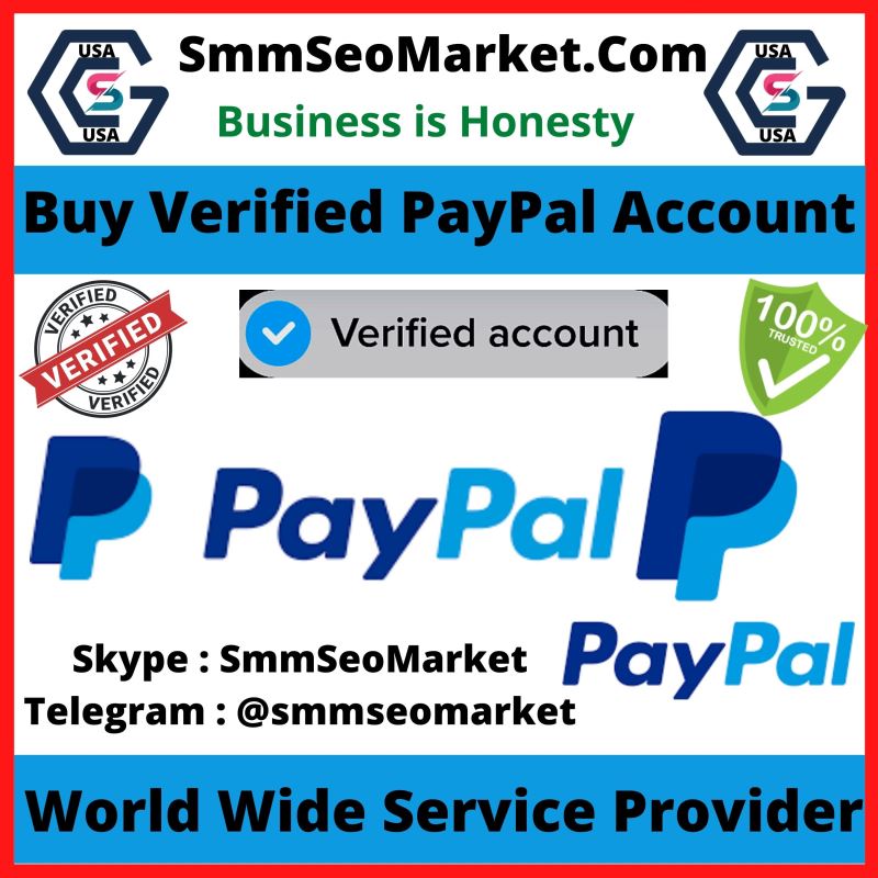 Buy Verified PayPal Account - 100% Better USA,UK,CA PayPal