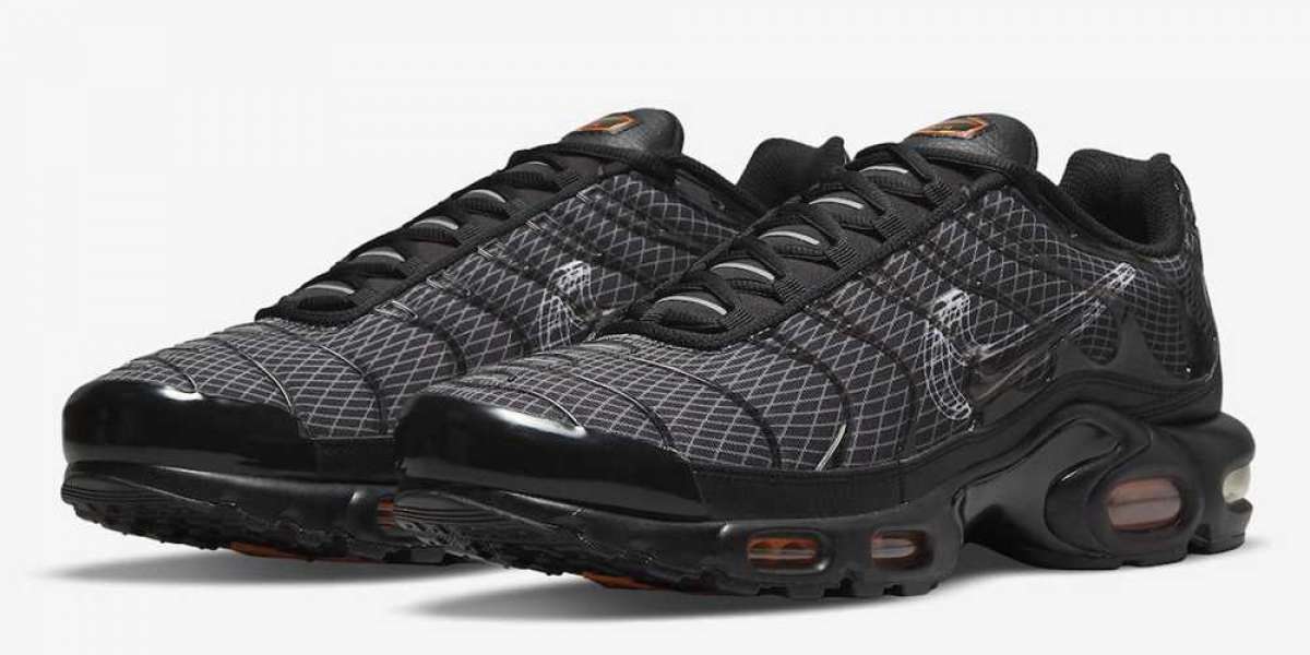 New Nike Air Max Plus "3D Swoosh" Black DR0138-001 Looks dazzling!