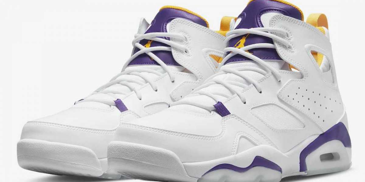 Jordan Flight Club 91 "Lakers" DC7329-105 Lakers purple and gold dress up!