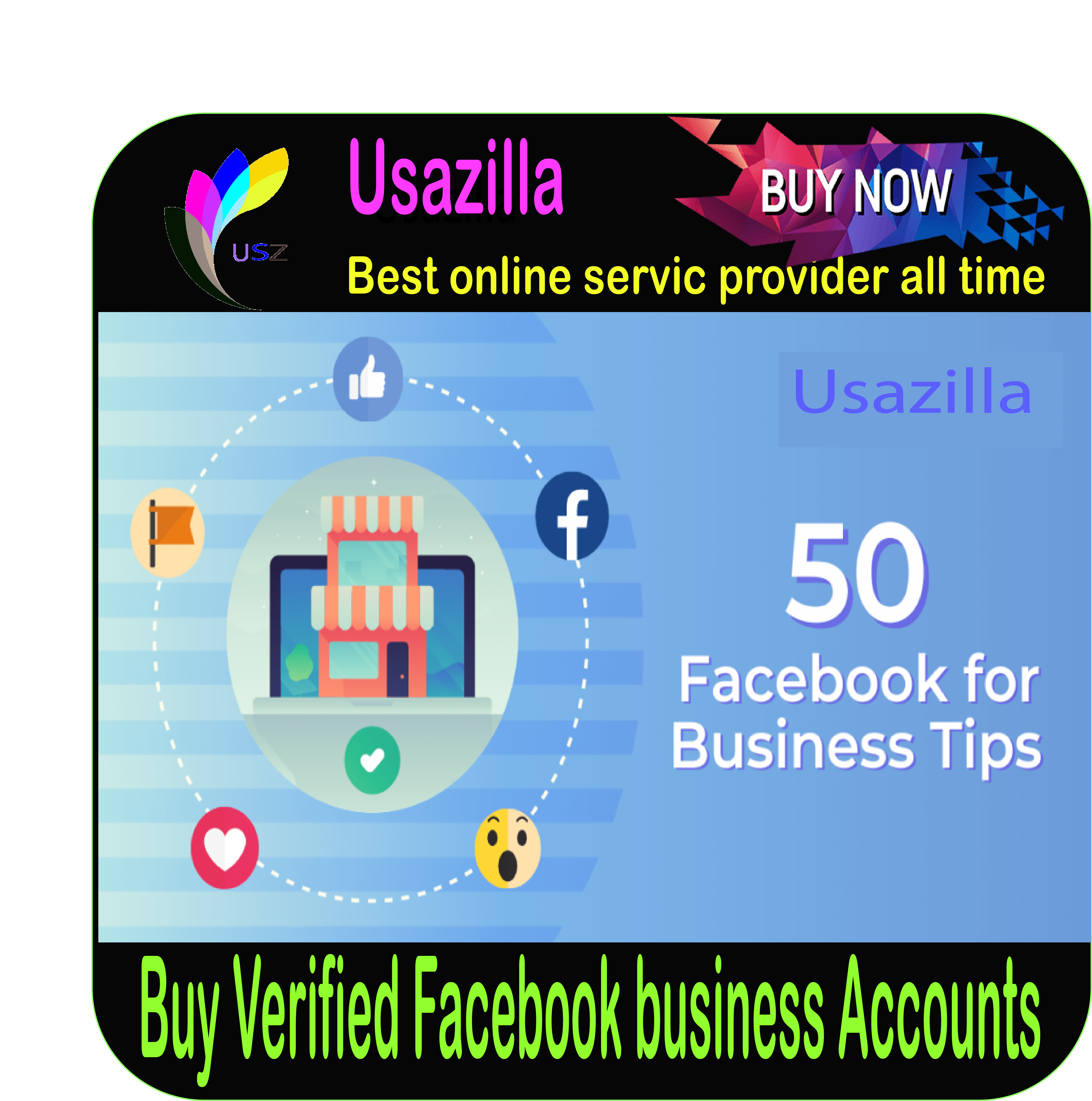 Buy Facebook Ads Accounts - USA Zilla