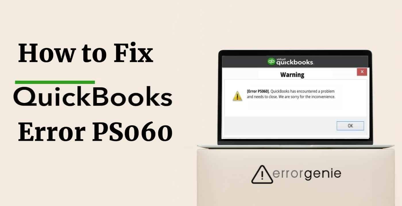 How to fix QuickBooks Error PS060 While Using Payroll Service in QuickBooks