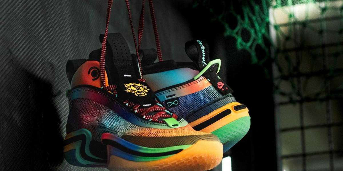 Air Jordan 36 "Year of the Tiger" DN4200-064 Symphony Color Matching + Domineering Tiger Head!