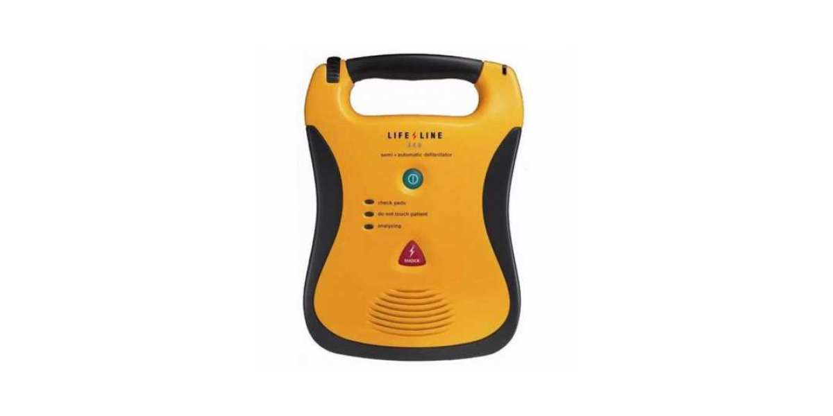 Lifeline AED Semi-automatic Defibrillator with 7 Year Battery