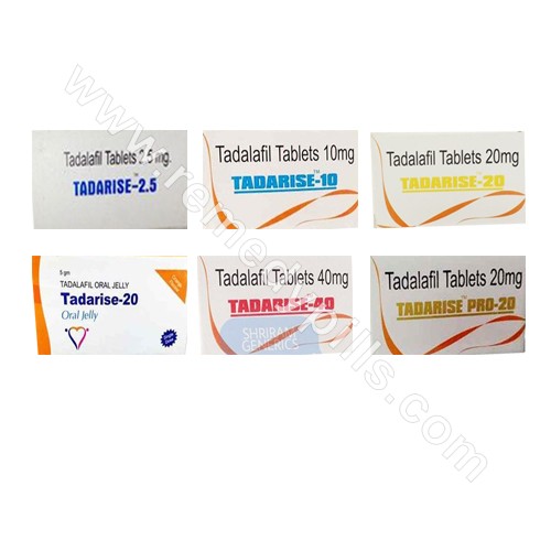 Tadarise(Tadalafil) Tablet | Safe ED Cure | 30%OFF | Fast Delivery