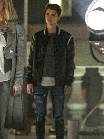 Ruby Rose Batwoman Motorcycle Leather Jacket - Fit Jackets