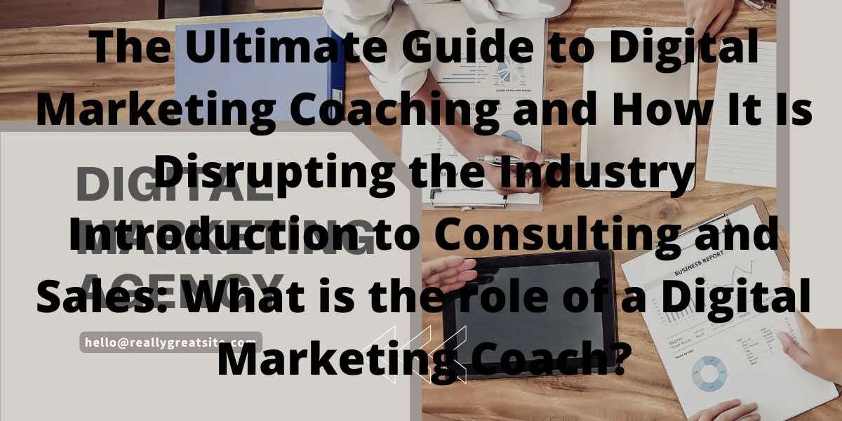 The Ultimate Guide to Digital Marketing Coaching and How It Is Disrupting the Industry Introduction to Consulting and Sa