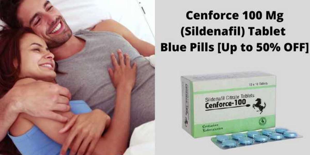 Cenforce 100 Mg (Sildenafil) Tablet Blue Pills [Up to 50% OFF]