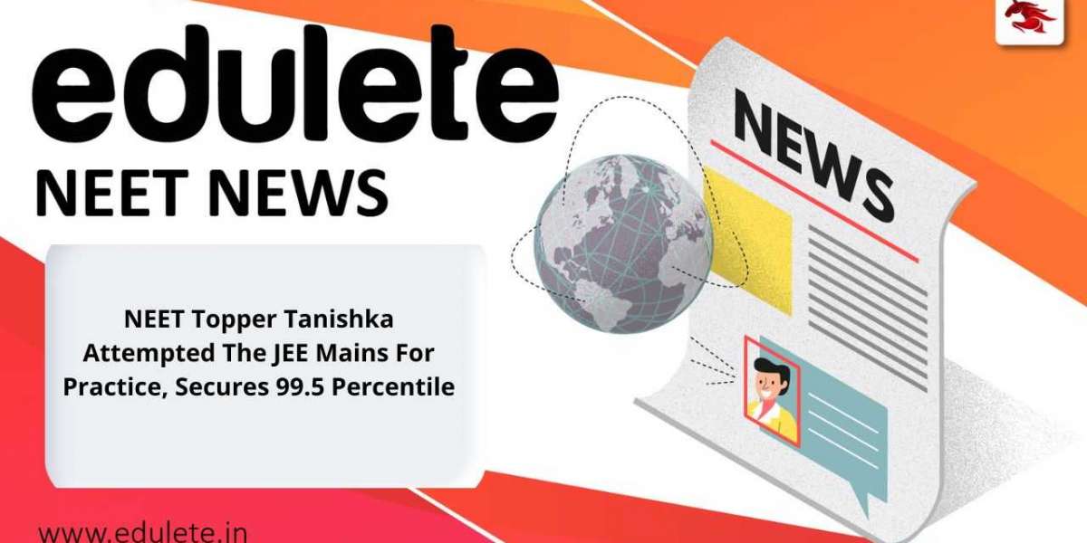 NEET Topper Tanishka Attempted The JEE Mains For Practice, Secures 99.5 Percentile