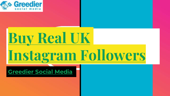 Buy Real UK Instagram Followers | edocr
