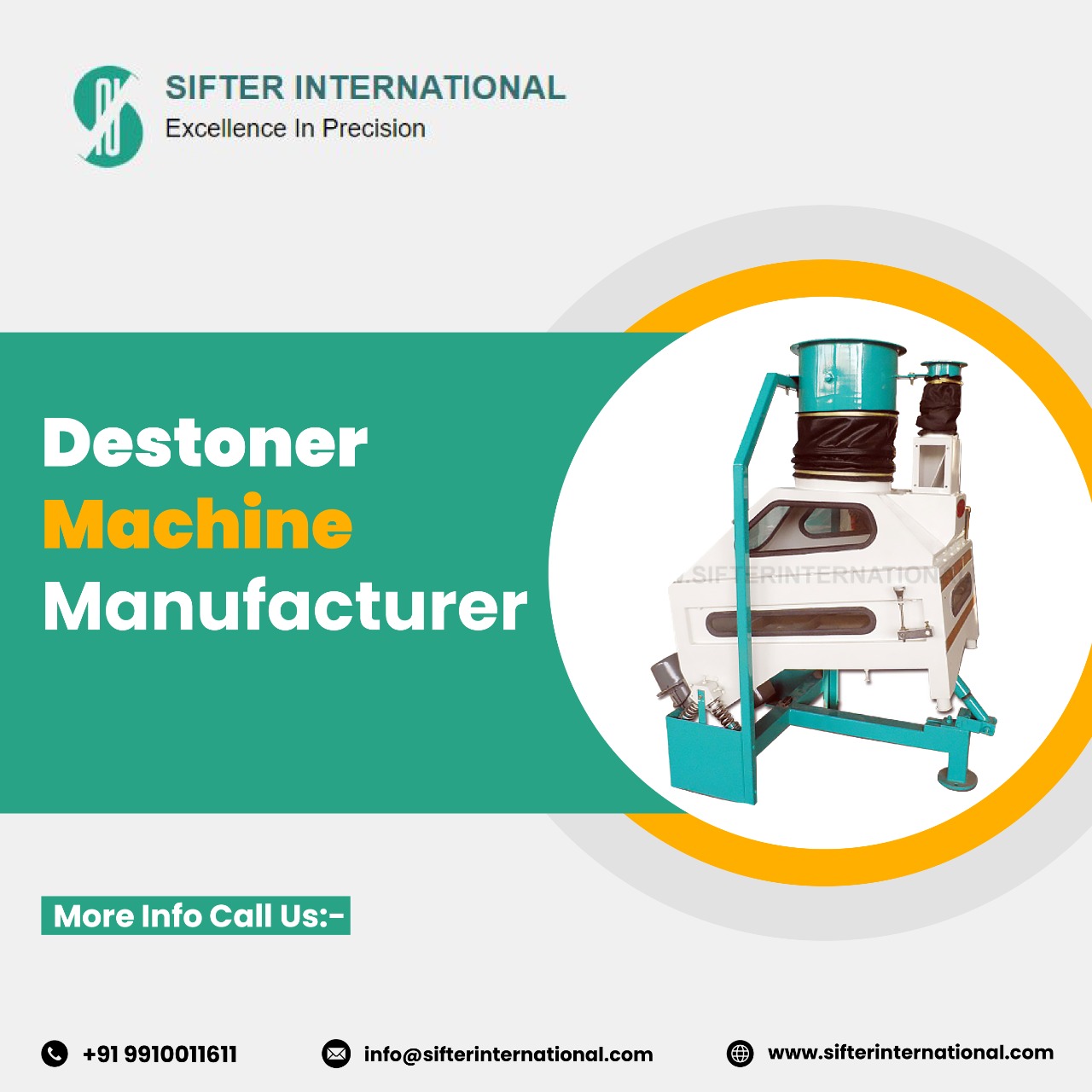 Got rocks in your feed? Contact Destoner Machine Manufacturer - Classified Ads Shop
