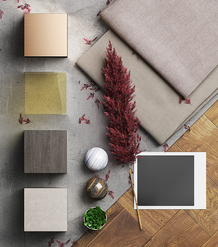 3D Interior Visualisation | Interior Rendering | Red & Gray Studio