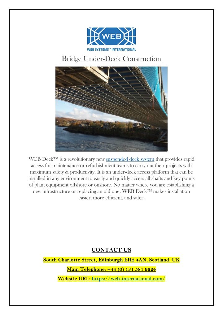PPT - Bridge Decking | Safety Deck Systems PowerPoint Presentation, free download - ID:11672623