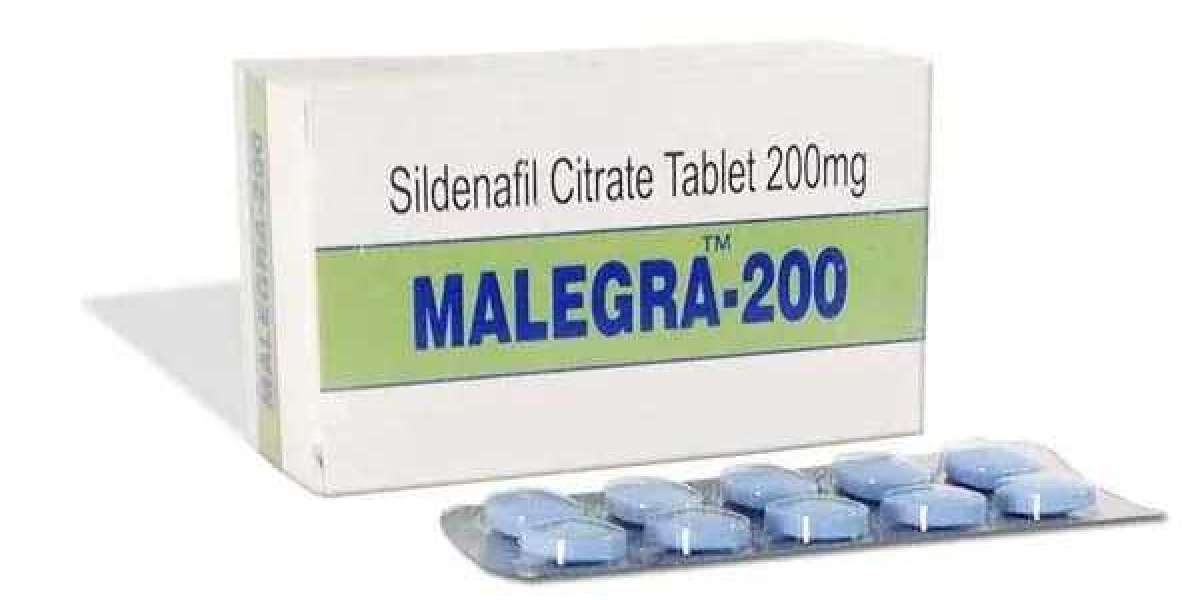 Malegra 200 mg medicine  : Achieve a Strong Erection | sildenafil