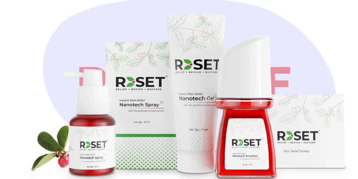 RESET Natural Pain Relief Gel for Body Pain
