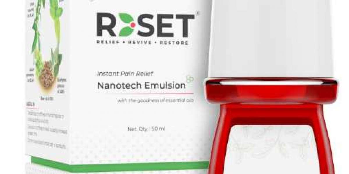 RESET Emulsion - Body Pain Medicine | Instant Pain Reliever