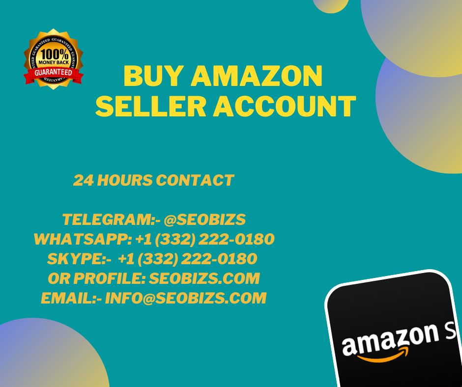 Buy Amazon Seller Account - SEOBIZS- Best Online Service Provider