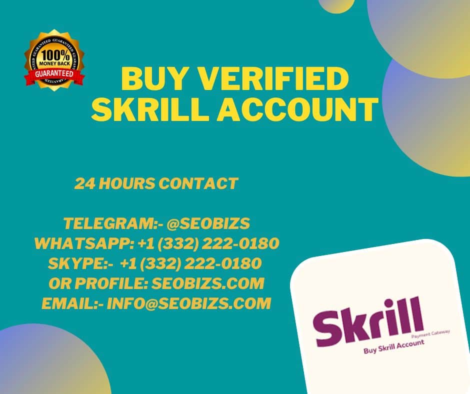 Buy Verified Skrill Account- Easy Online Payments - SEOBIZS- Best Online Service Provider
