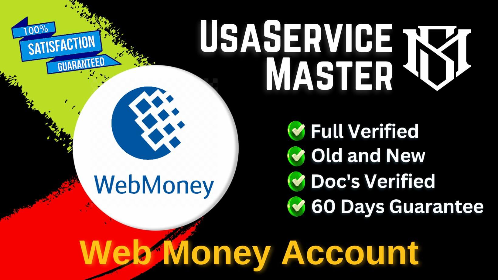 Buy WebMoney Verified Accounts - usaservicemaster