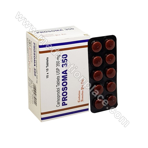 Buy Prosoma 350mg【30% OFF + Free Shipping】- Medicationplace