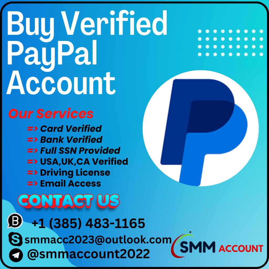 Buy Verified PayPal Accounts - 100% USA UK CA Full Verified