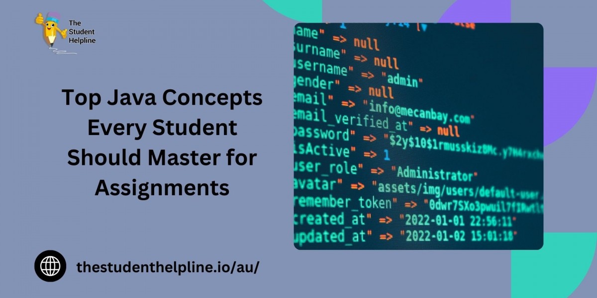 Top Java Concepts Every Student Should Master for Assignments