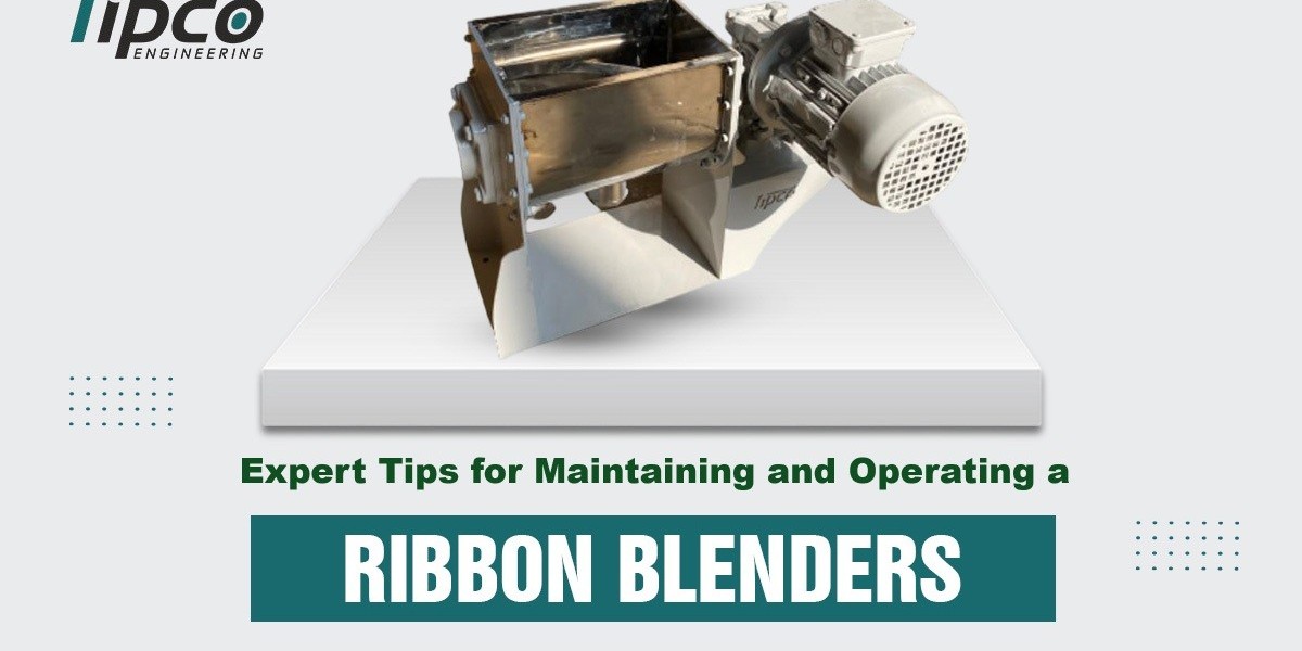 Expert Tips for Maintaining and Operating a Ribbon Blender