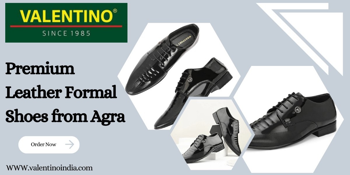 Premium Leather Formal Shoes From Agra – Crafted for Elegance & Comfort