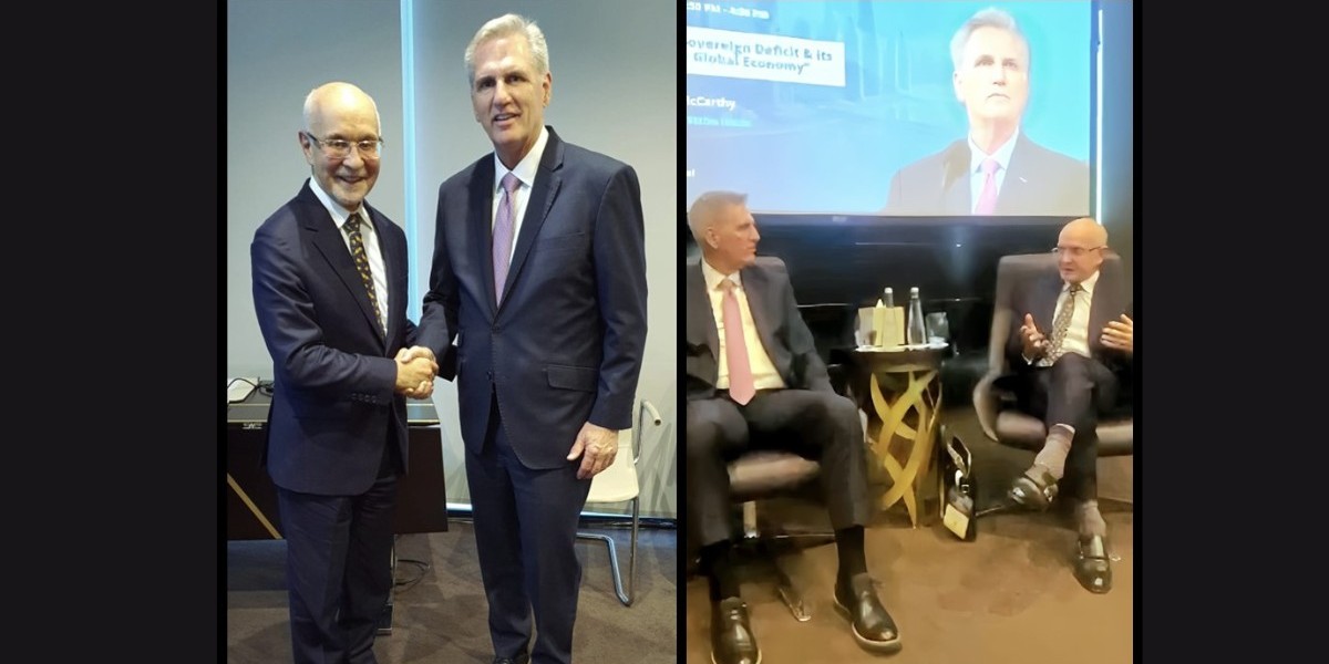 Kevin McCarthy's Insights on Sovereign Debt and Political Polarization at AIM Summit Dubai