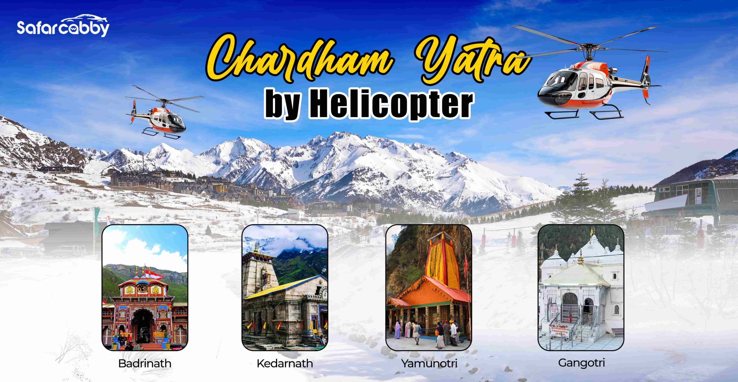 Char Dham Yatra by Helicopter- Tour Package 2025