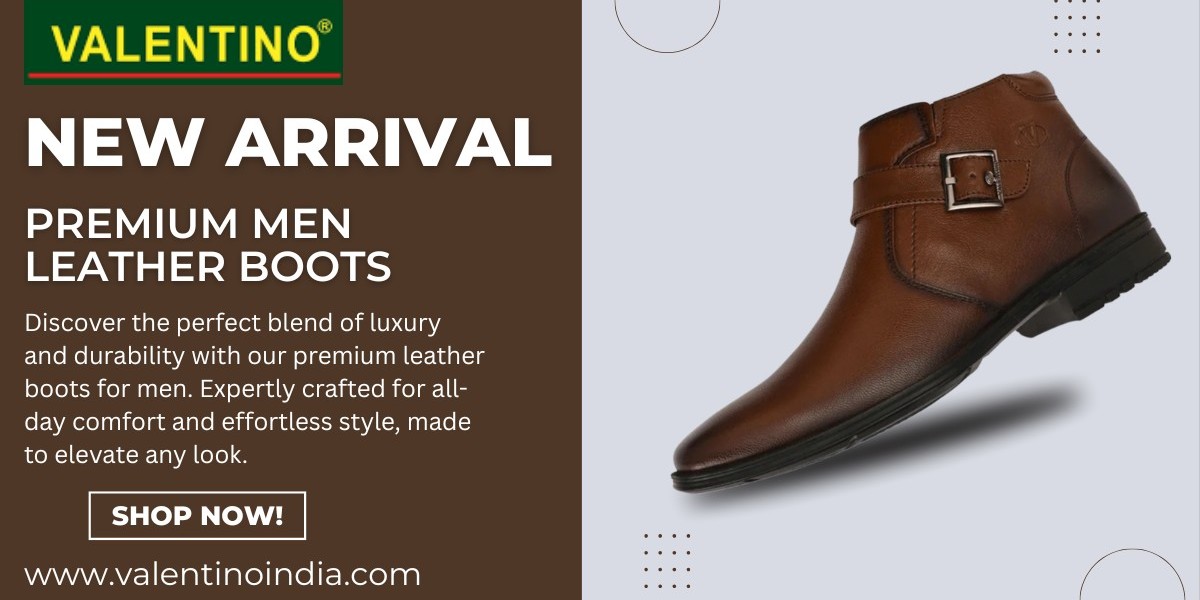 Premium Men Leather Boots – Timeless Craftsmanship & Style