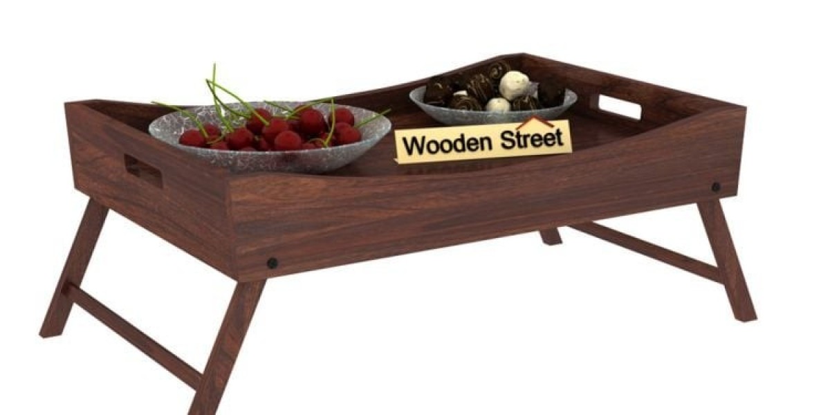 Bring Home Comfort and Style: The Perfect Breakfast Table for Bed by WoodenStreet