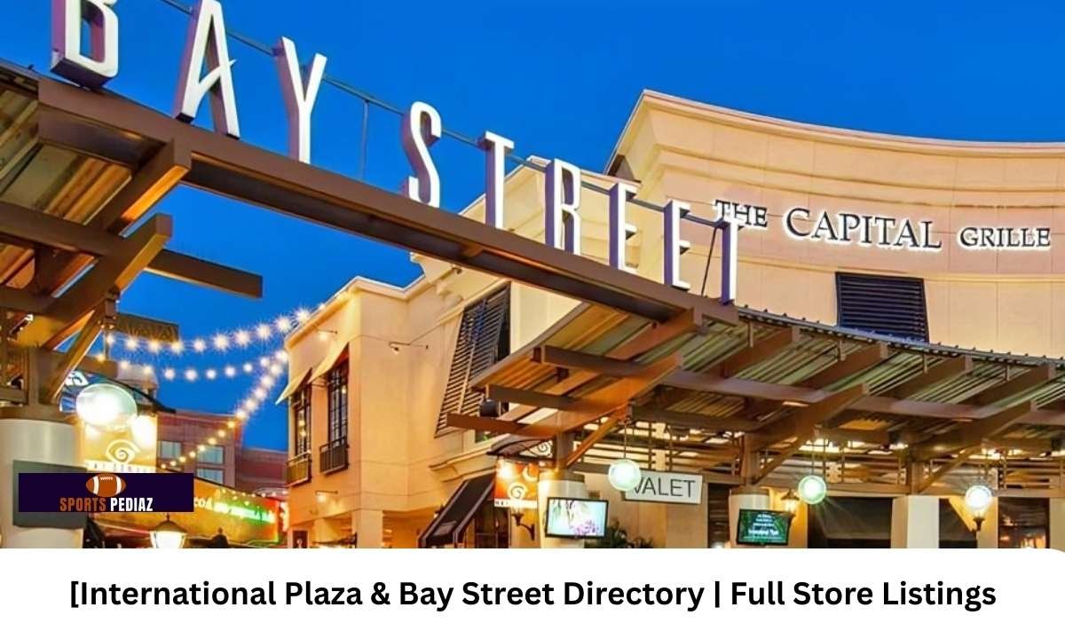 International Plaza & Bay Street Directory | Full Store Listings