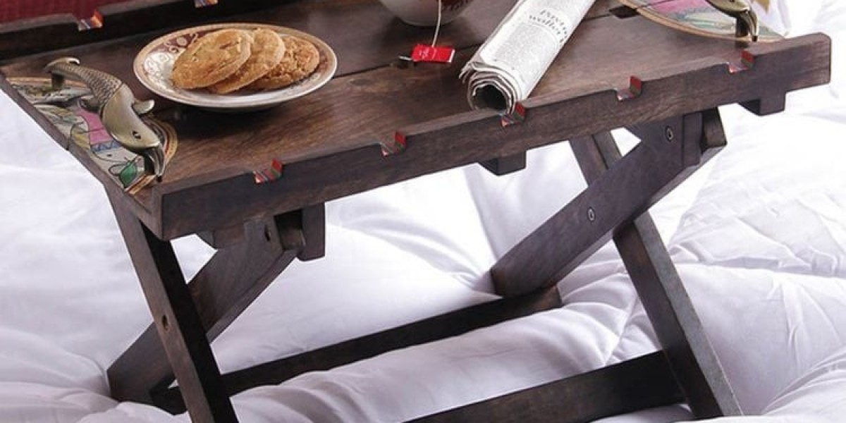 Breakfast in Bed Done Right: WoodenStreet’s Bed Tray Tables for Modern Living