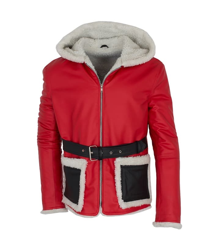 Bad Santa Christmas Men's Santa Claus Coat Costume - The Jacket Merchant