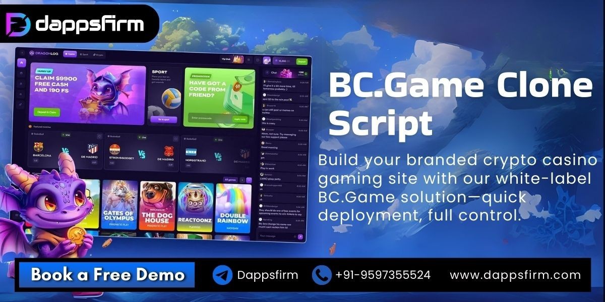 Create a Thriving Crypto Gaming Platform with Our BC.Game Clone Software