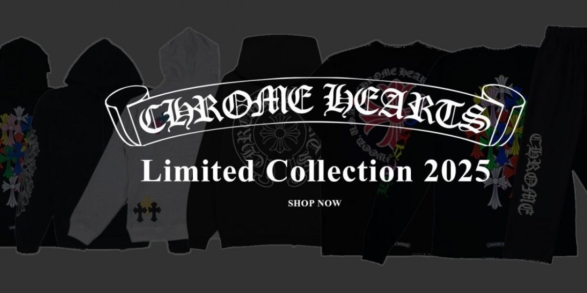 Chrome Hearts Hoodie with Metallic Finishes A Fusion of Luxury, Streetwear, and Artistry