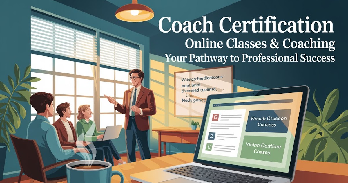Coach Certification Training Academy: Coach Certification Online Classes & Personal Coaching