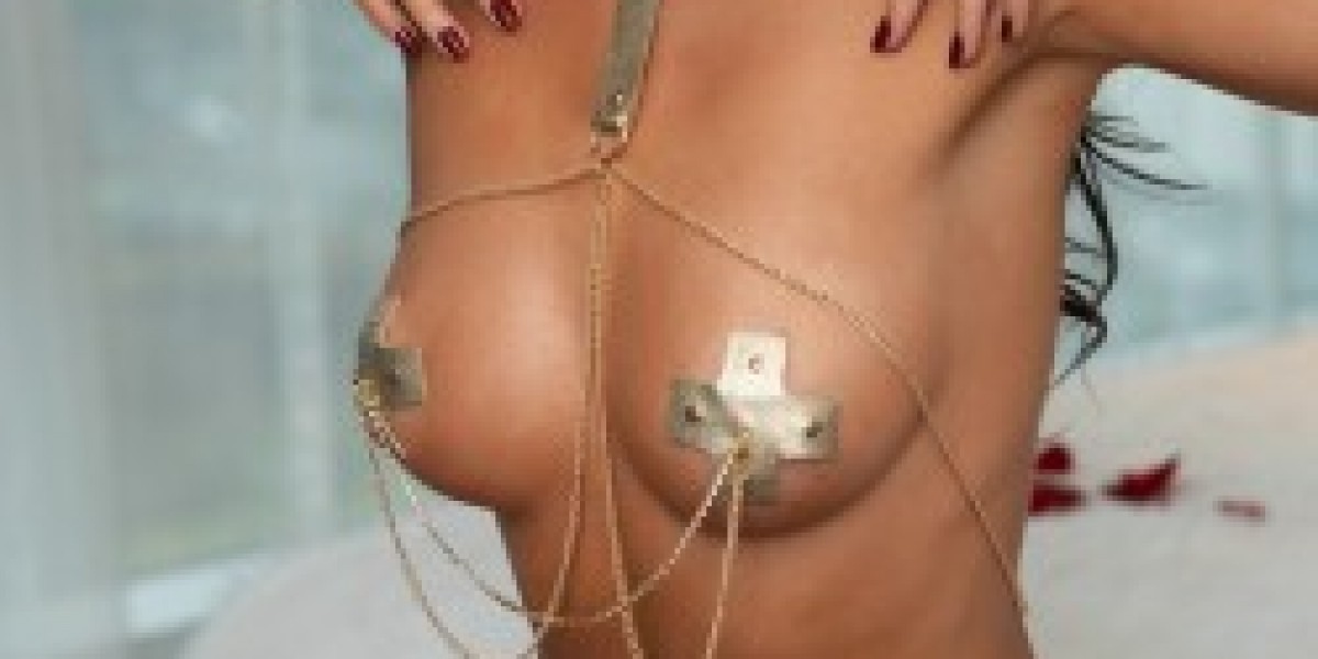 pair of shiny red sequin star nipple pasties covers wt827