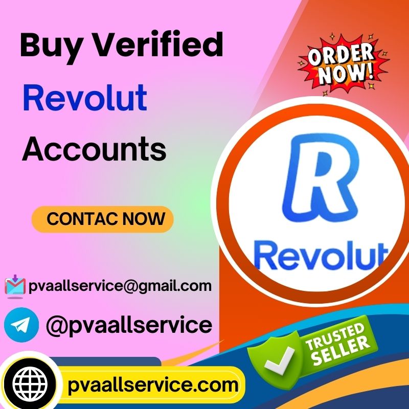 Buy Verified Revolut Account - PVA All Service