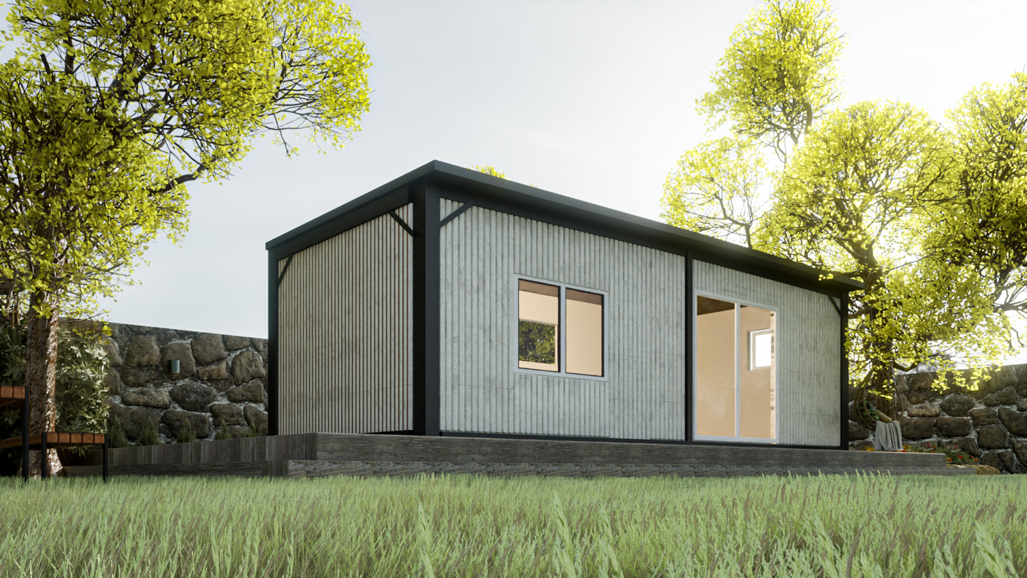 Essential Granny Flat/Cabin Melbourne, Spacious 3.5m x 8m Cabin