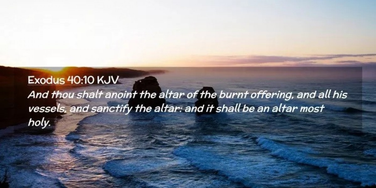 Exodus 40:10 Meaning, Context & Commentary