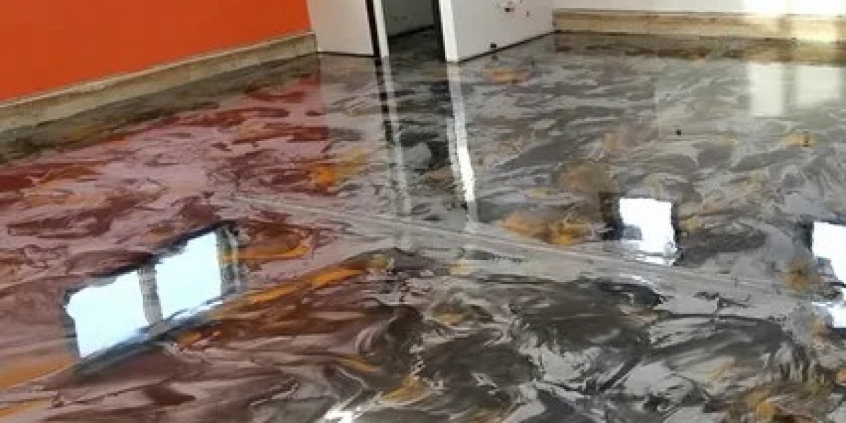 Metallic Epoxy Floors Calgary | Stylish & Durable Flooring Solutions