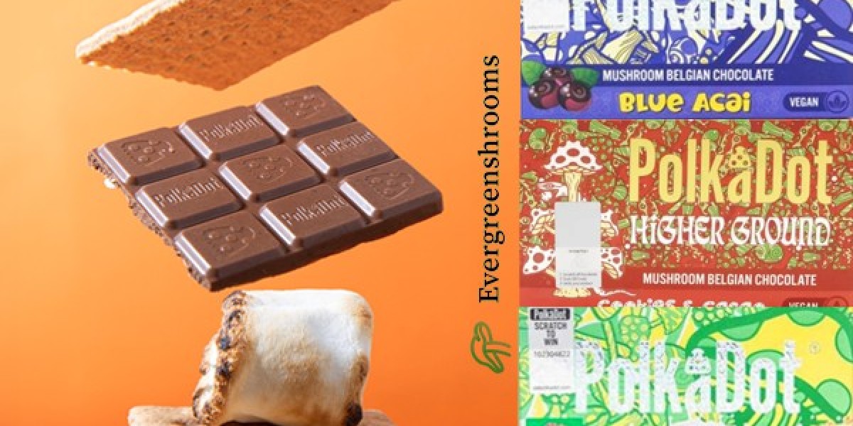 Discover the Unique Taste of Polkadot Mushroom Chocolate Bars